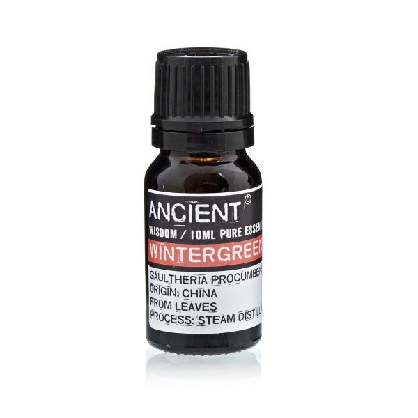 Minty refreshing Wintergreen essential oil for aromatherapy and massage blends