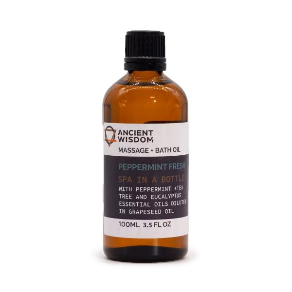 Peppermint Fresh Massage Oil - 100ml