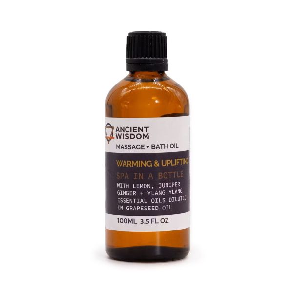 Warm & Uplifting Massage Oil - 100ml