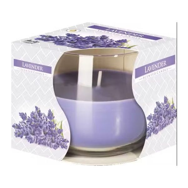 Scented Glass Jar Candle - Lavender
