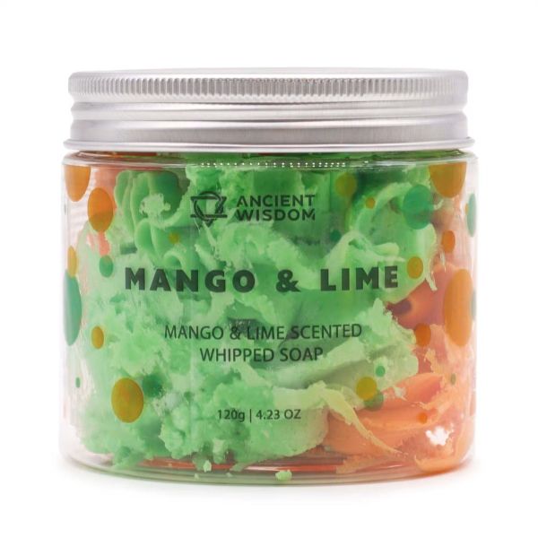 Mango & Lime Whipped Soap 120g