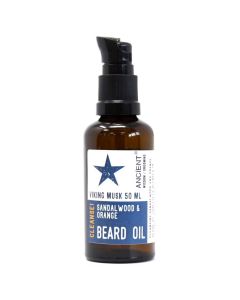 Viking Musk Beard Oil 50 ml – Sandalwood and Orange natural blend by Scented Serenade