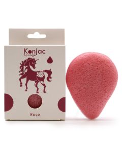 Teardrop Konjac Sponge - Rose - Anti-aging