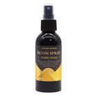 Luxury Desert Oudh room spray in a sleek black and gold 100ml bottle, featuring elegant geometric design and fragrance notes of pink pepper, rose, saffron, labdanum, oud, cedar, and vetiver.