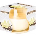 Scented Glass Jar Candle - Vanilla