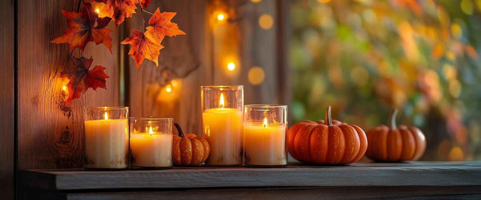 Autumn edit — natural, handcrafted candles & botanicals