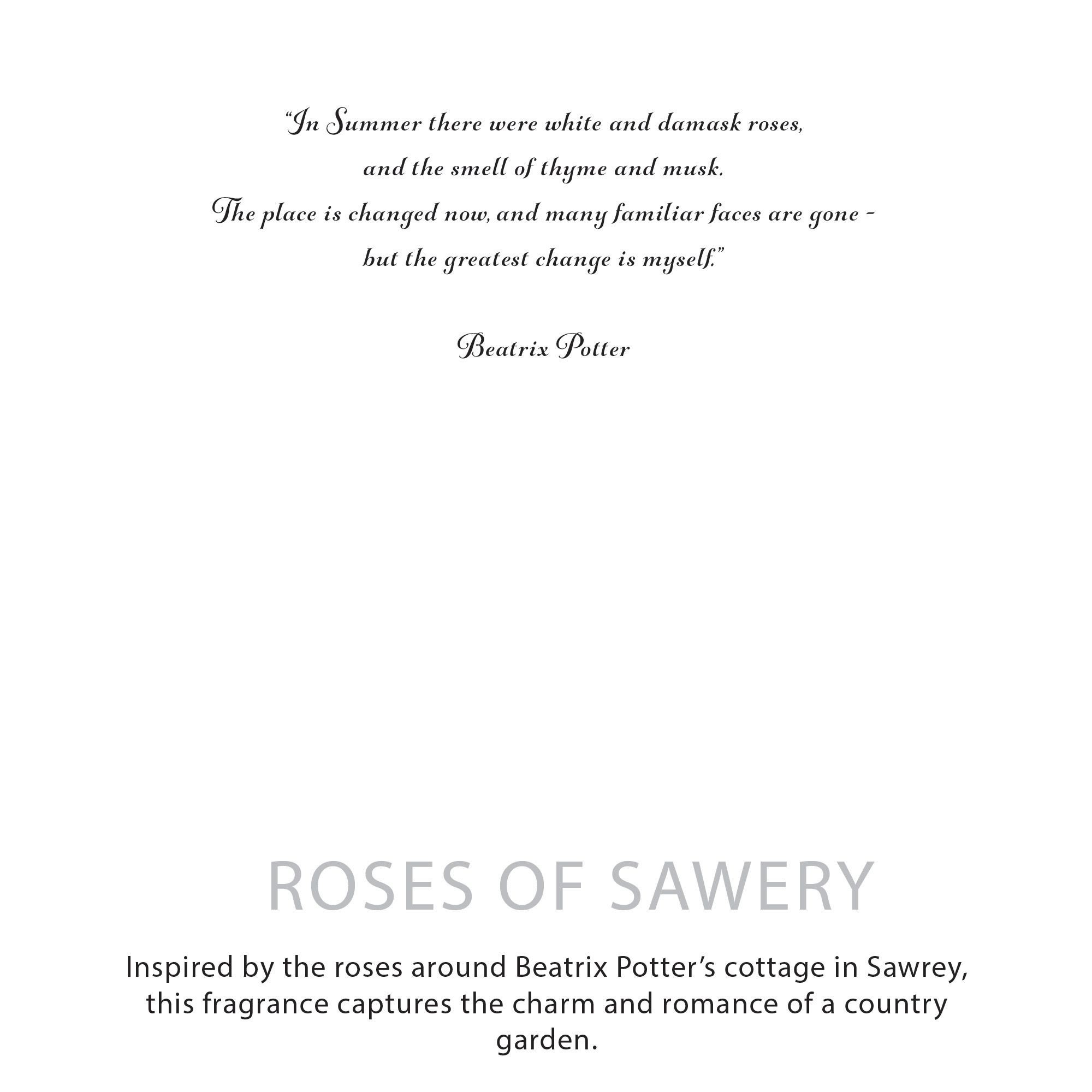 Botanical Soy Wax Candle - Roses of Sawrey - Image 4