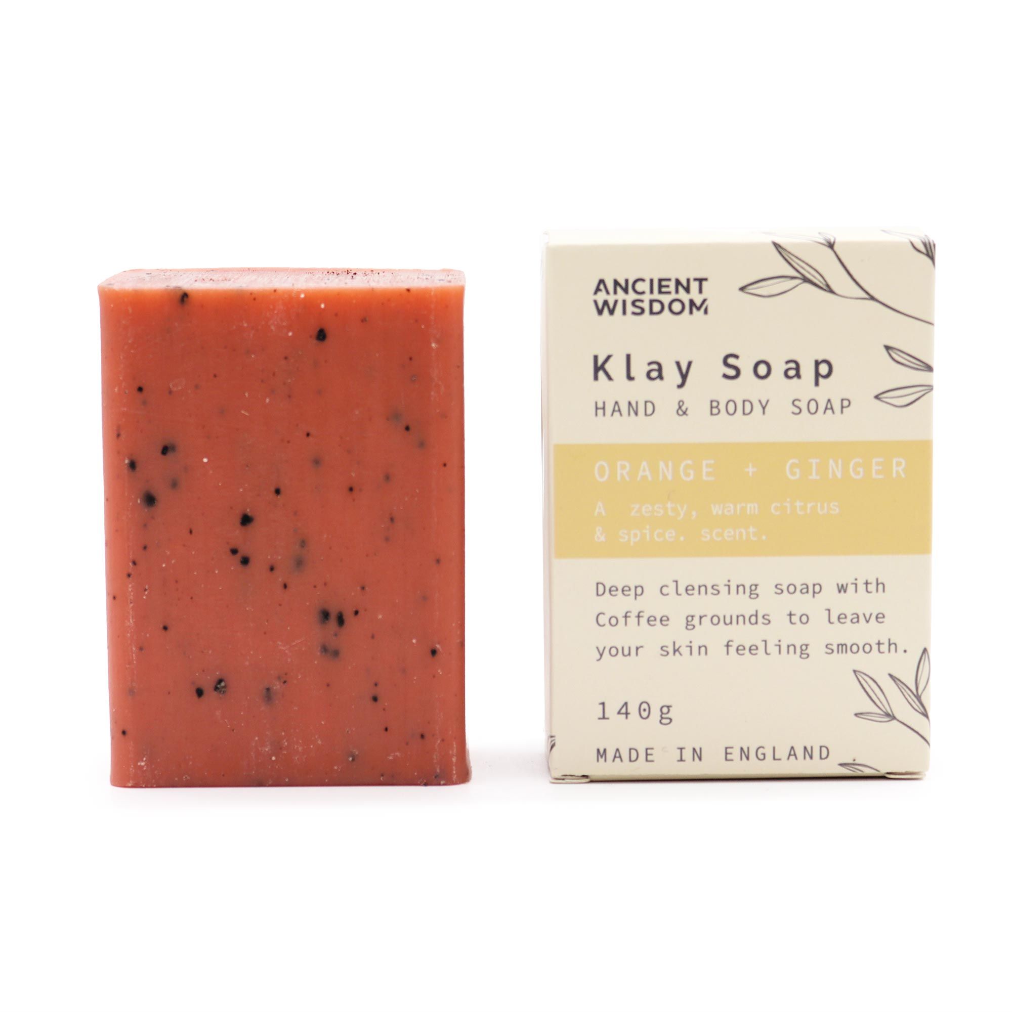 Klay Soap - Orange and Ginger - Image 5