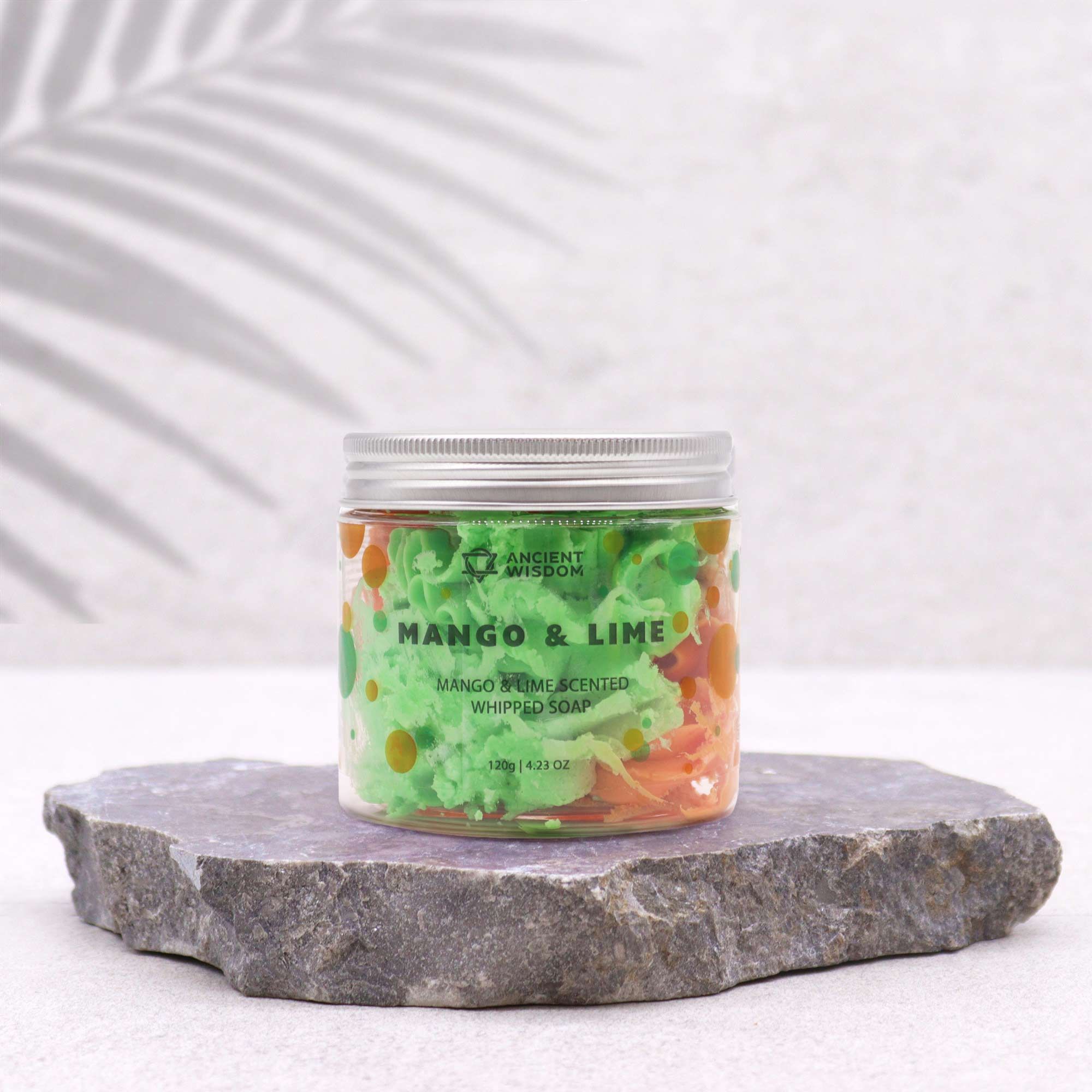 Mango & Lime Whipped Soap 120g - Image 3