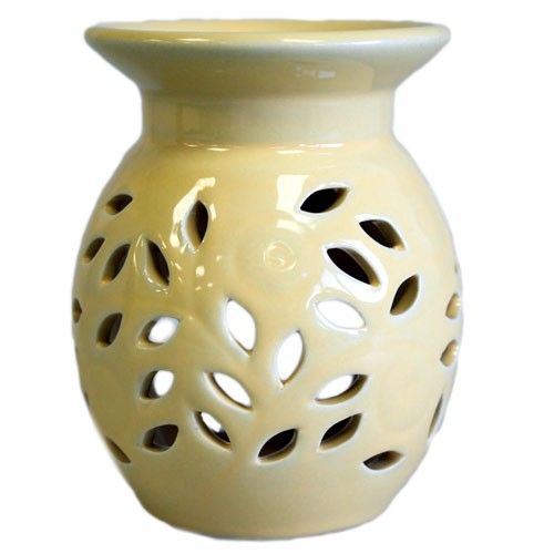 Floral Oil Burner -Yellow - Image 3