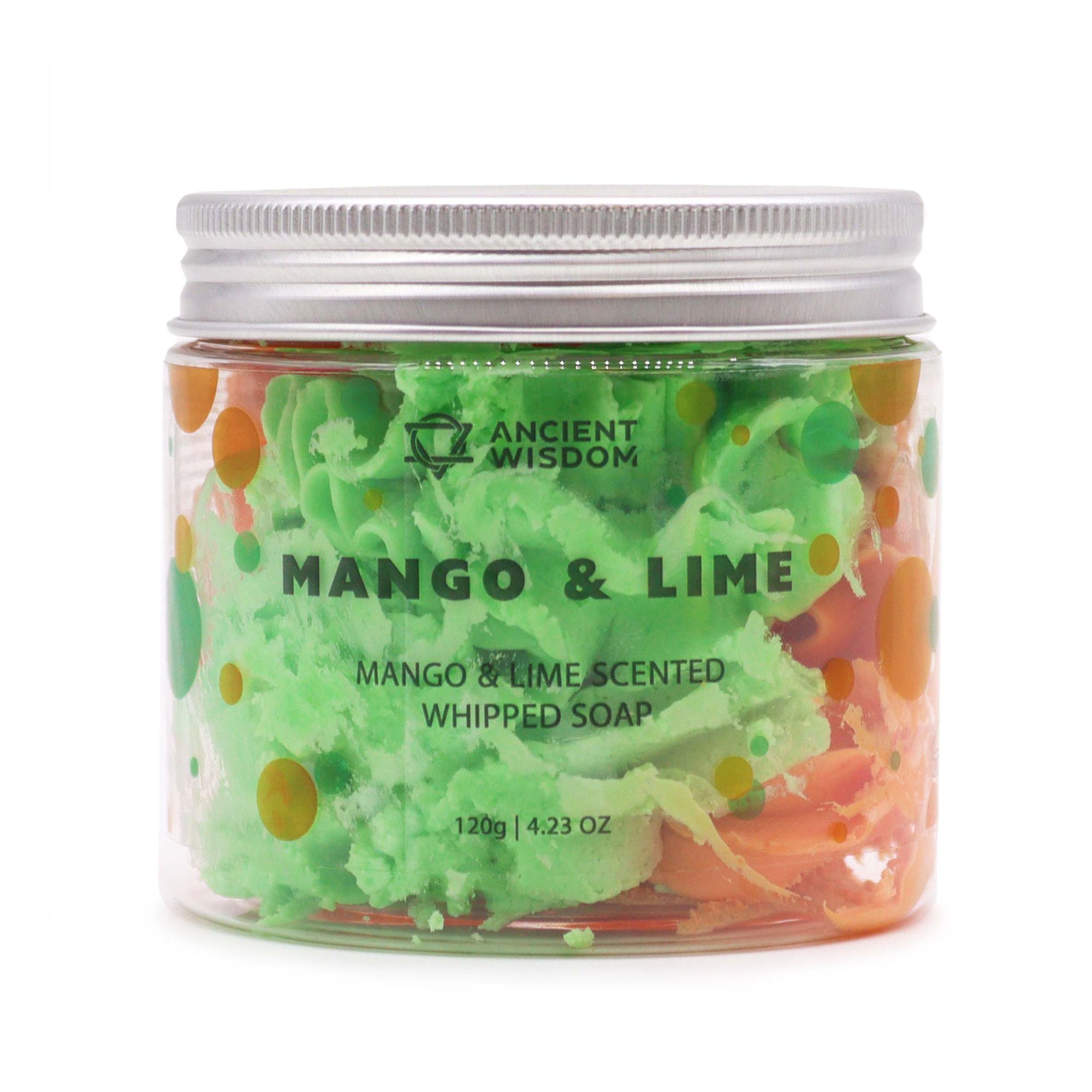 Mango & Lime Whipped Soap 120g - Image 2